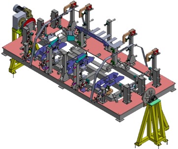 10.5T COUNTERWEIGHT WELDING FIXTURE